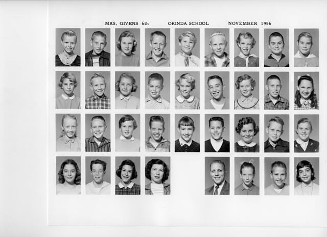 Mrs. Givens, 6th, November 1956